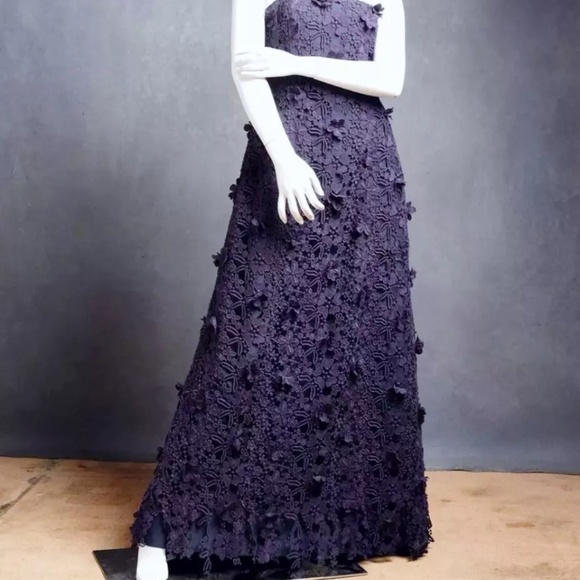 RARE NWT J CREW COLLECTION 1 OF A KIND STRAPLESS DRESS GOWN - Picture 1 of 11